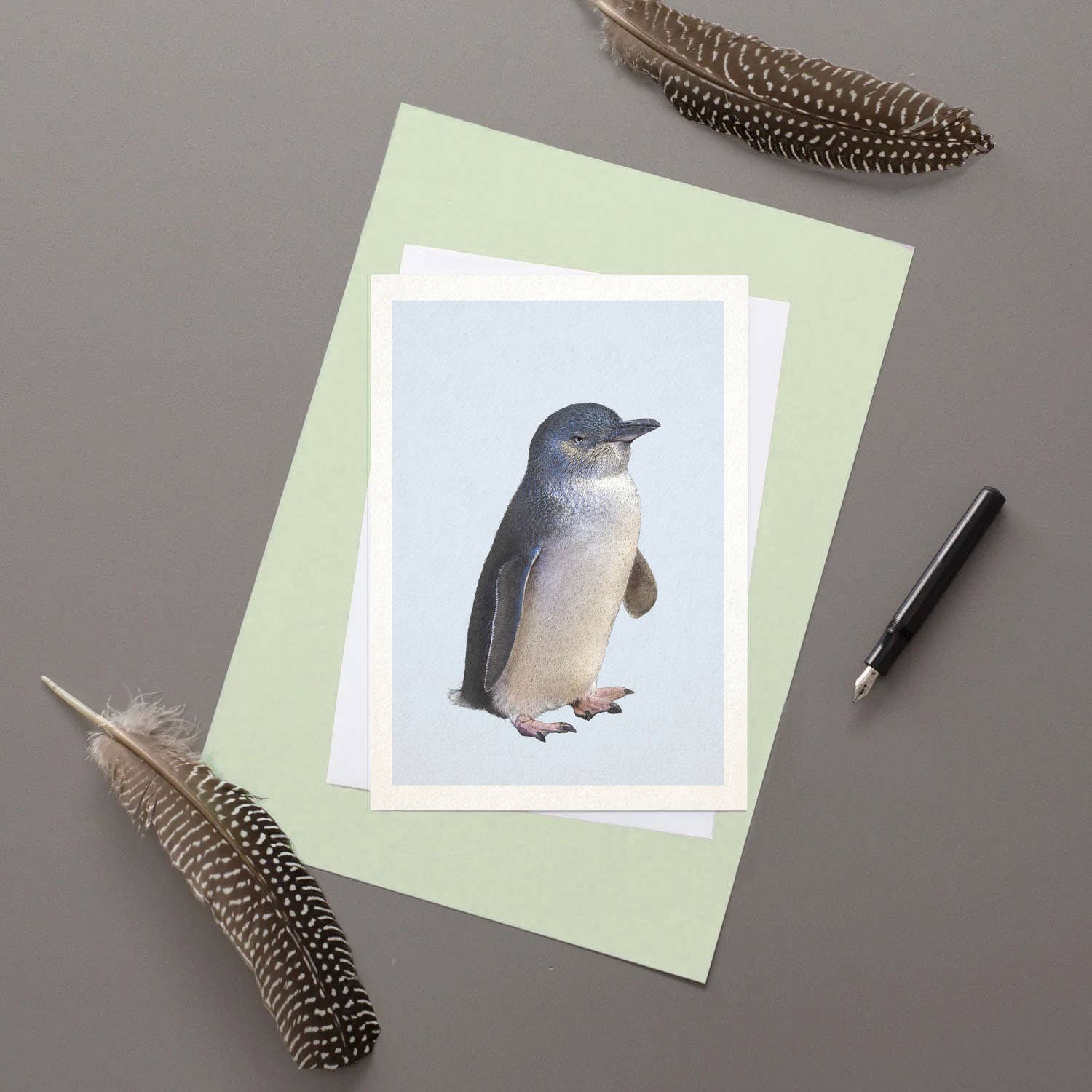 Little Penguin Greetings Card