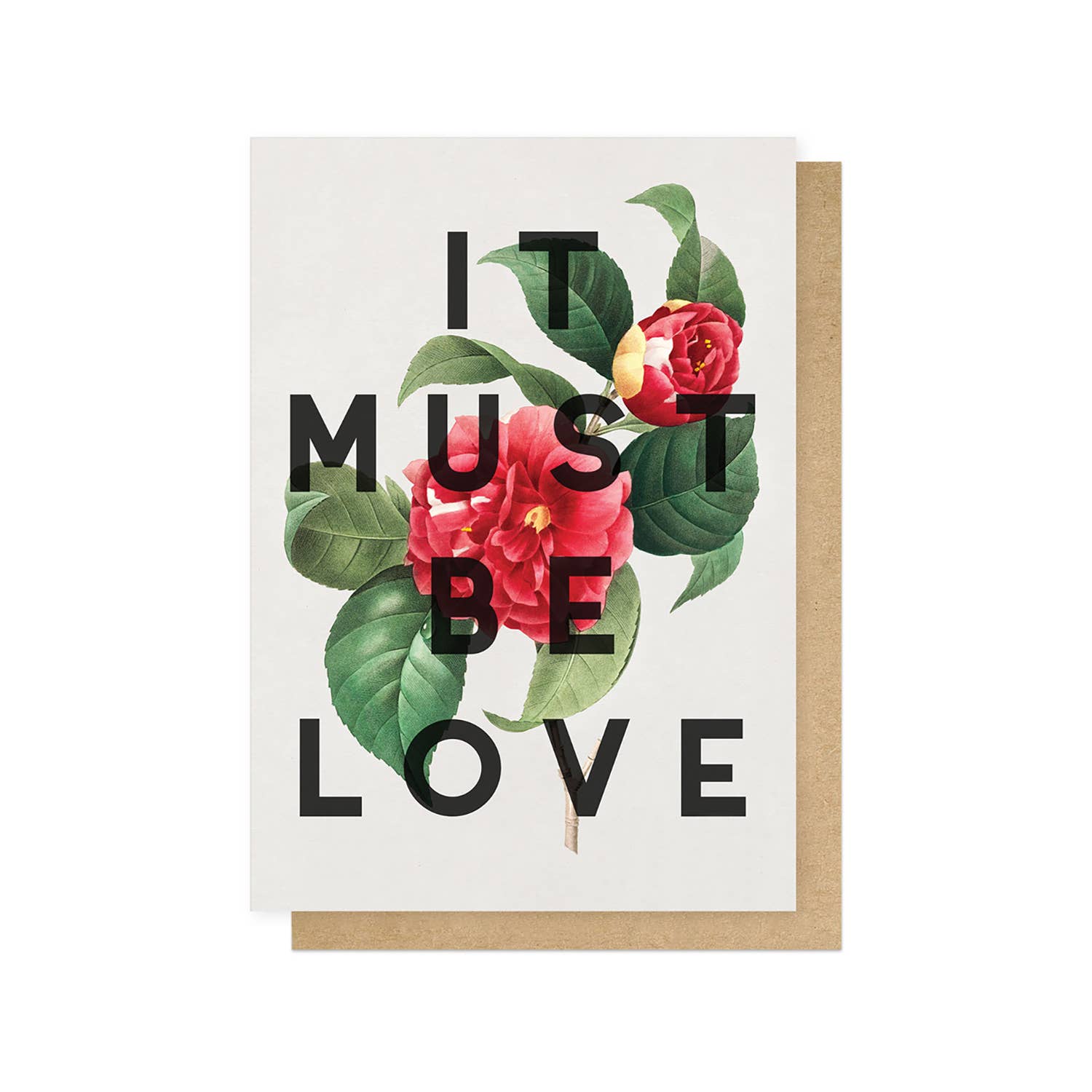 It Must Be Love Greetings Card
