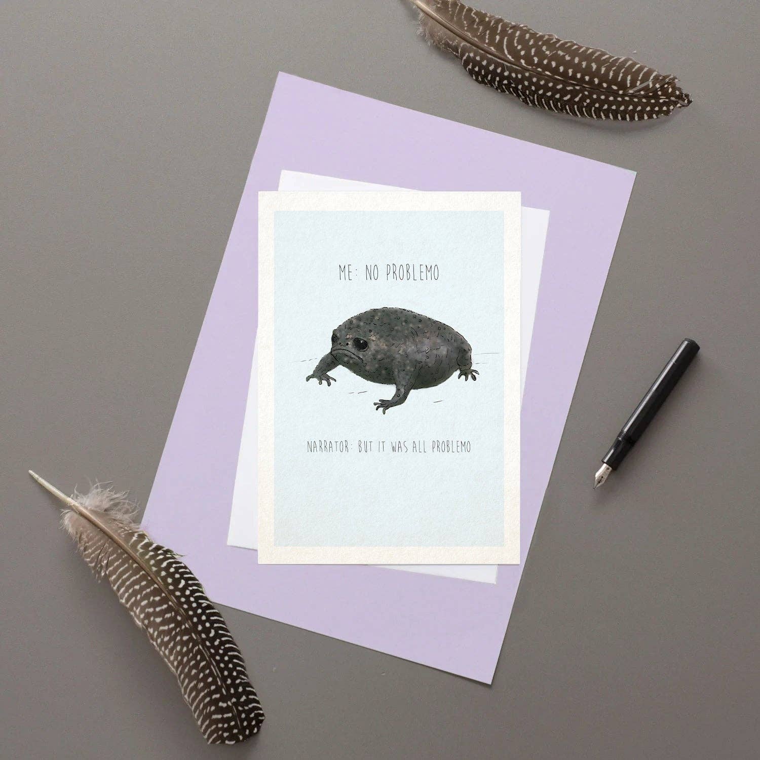 No problemo greetings card