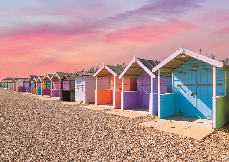 Beach Huts: 40 pieces - Wentworth jigsaw puzzle