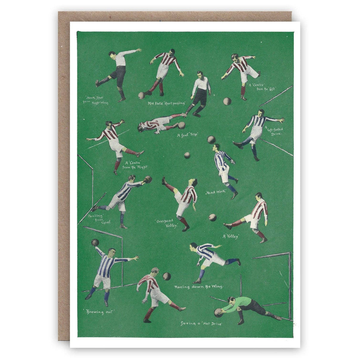 Football Association Game greeting card
