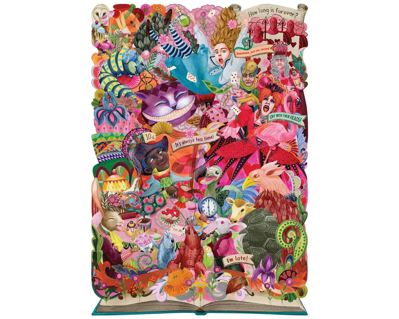 Alice in Wonderland: 250 pieces - Wentworth jigsaw puzzle