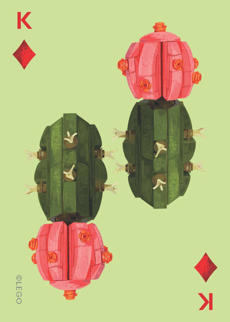 LEGO Botanical Playing Cards