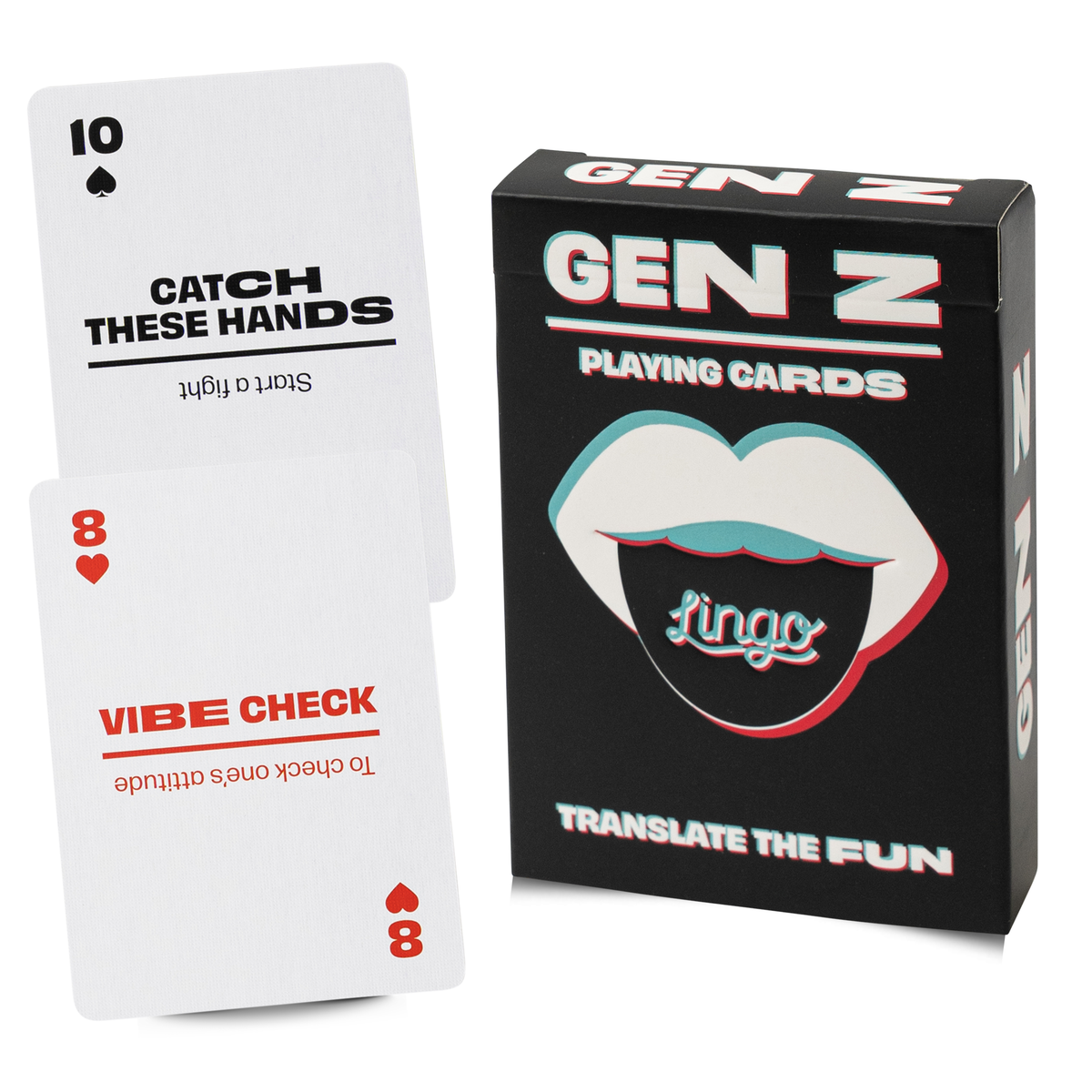 Gen Z Slang Playing Cards — Teen Gift Family Game | Lingo 