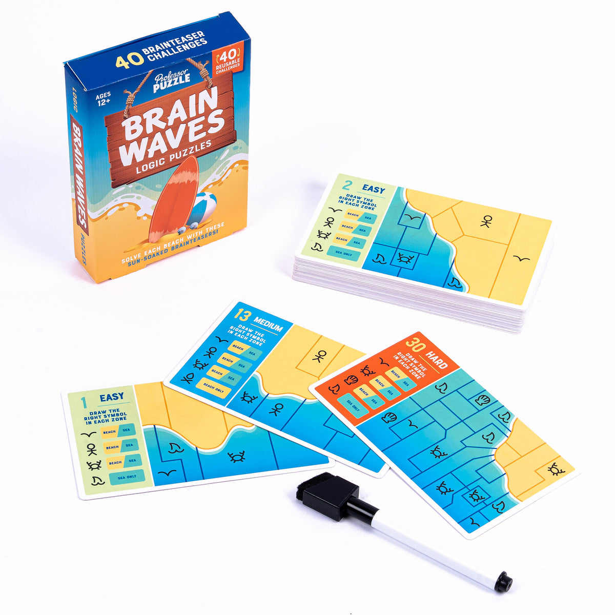Brain Waves logic puzzles