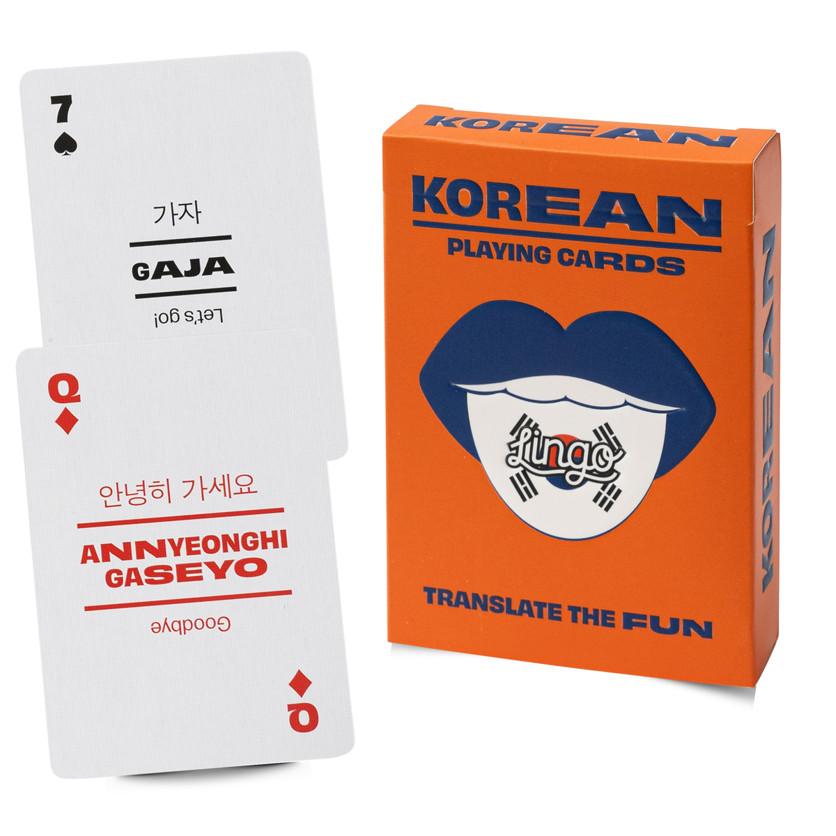 Korean Playing Cards — Pop Culture Gift | Lingo