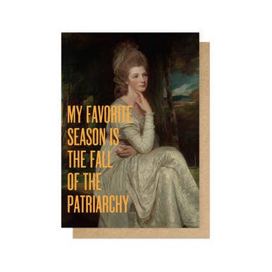 My Favourite Season Greetings Card