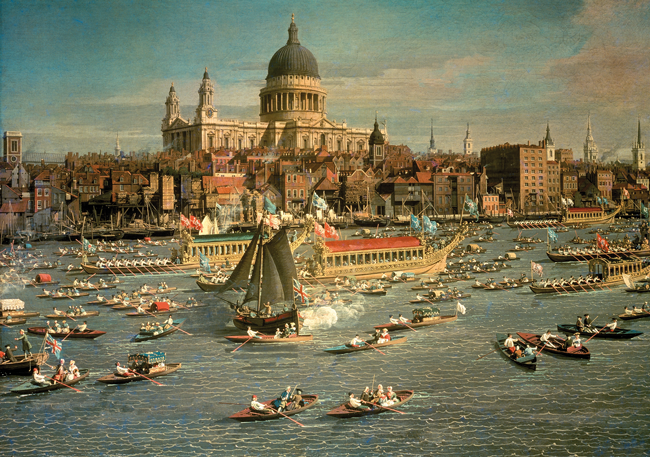 London, The Thames with View of the City of St.Paul: 250 pieces - Wentworth jigsaw puzzle