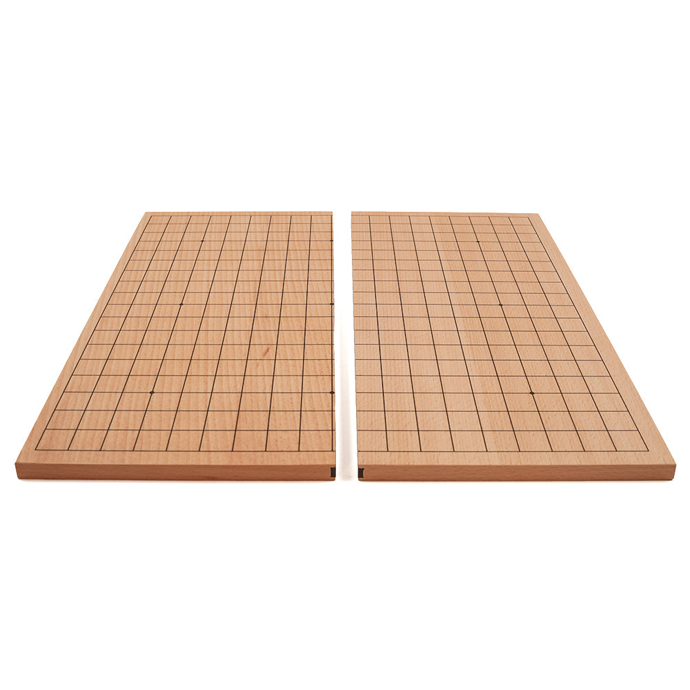 Hoyle's classic go set (ceramic stones with split double-sided board)