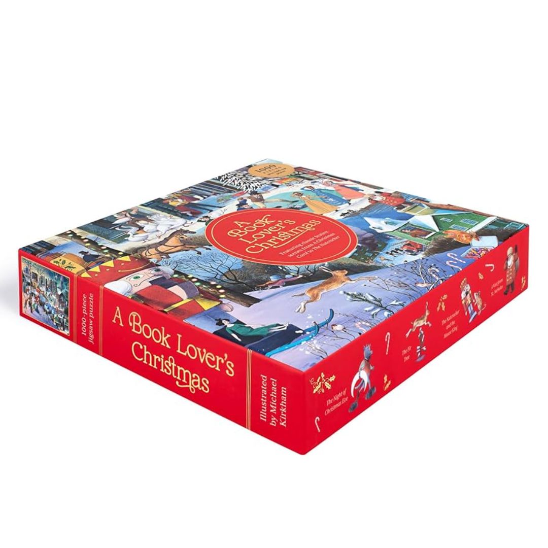 A Book Lover's Christmas jigsaw puzzle