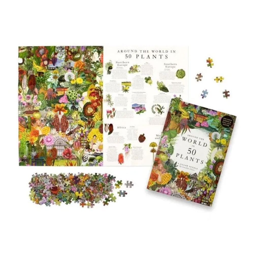 Around the World in 50 Plants jigsaw puzzle