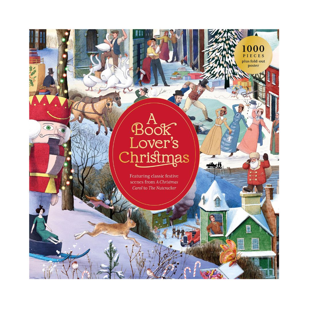A Book Lover's Christmas jigsaw puzzle