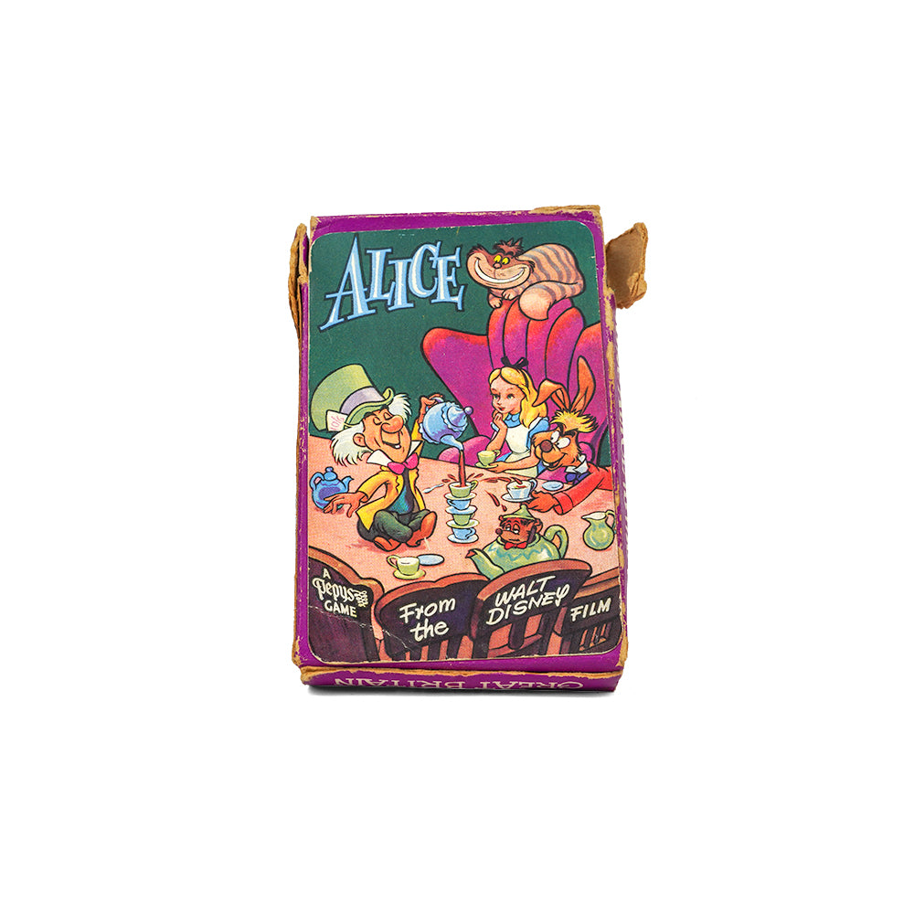 Alice in Wonderland card game - 1952