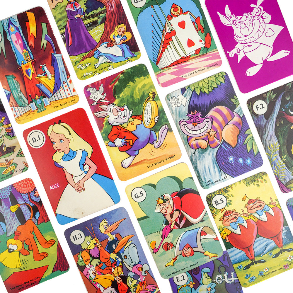 Alice in Wonderland card game - 1952
