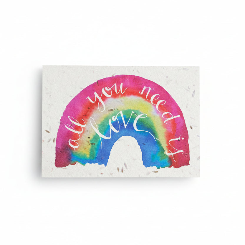 All you need is love card