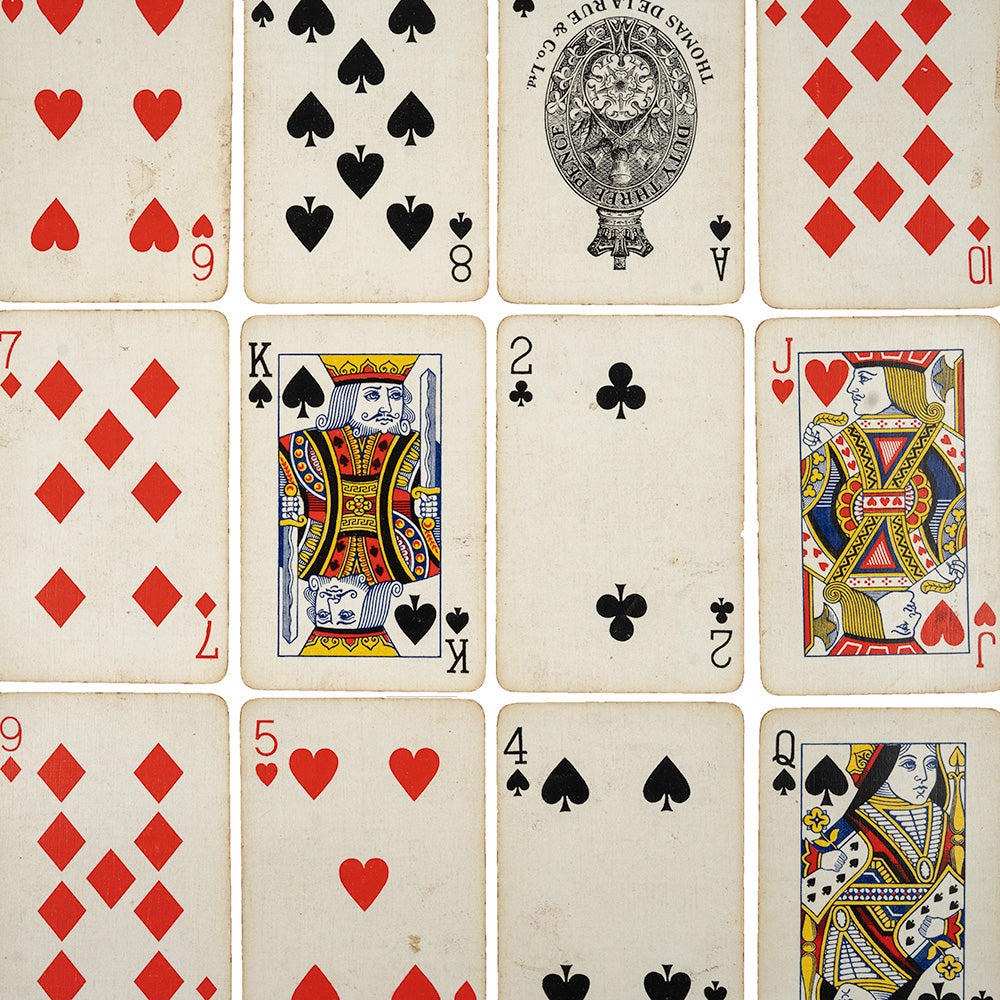 American Ambulance Great Britain (AAGB) playing cards - 1940s