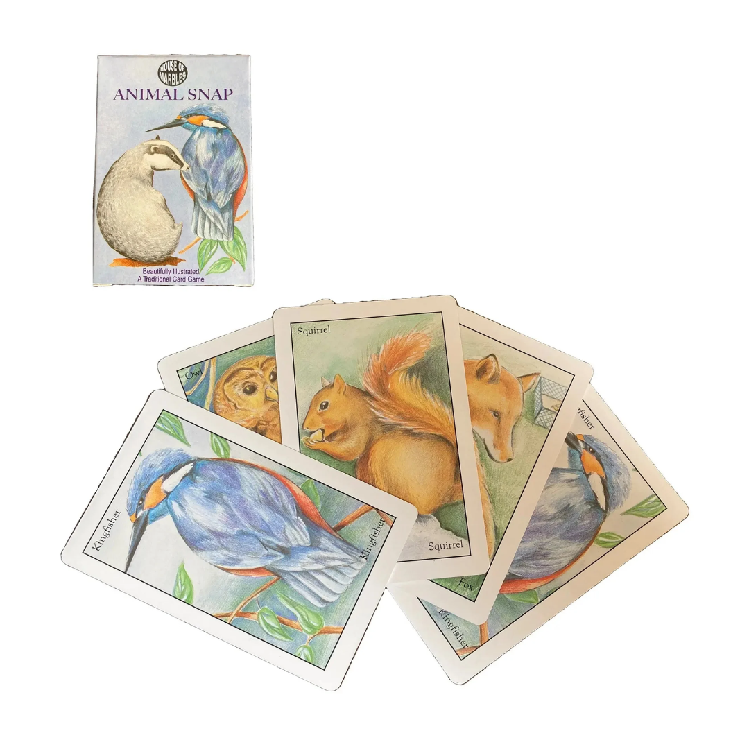 Animal Snap classic card game