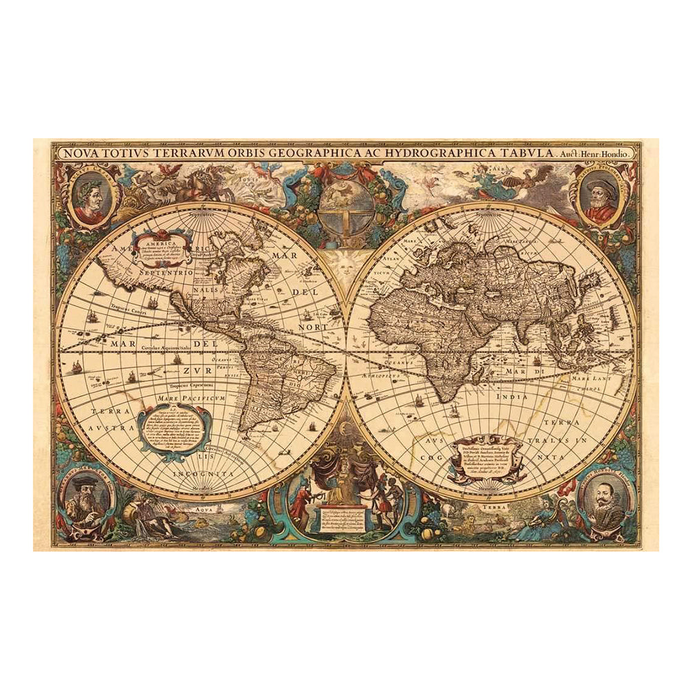 Antique World Map jigsaw puzzle
