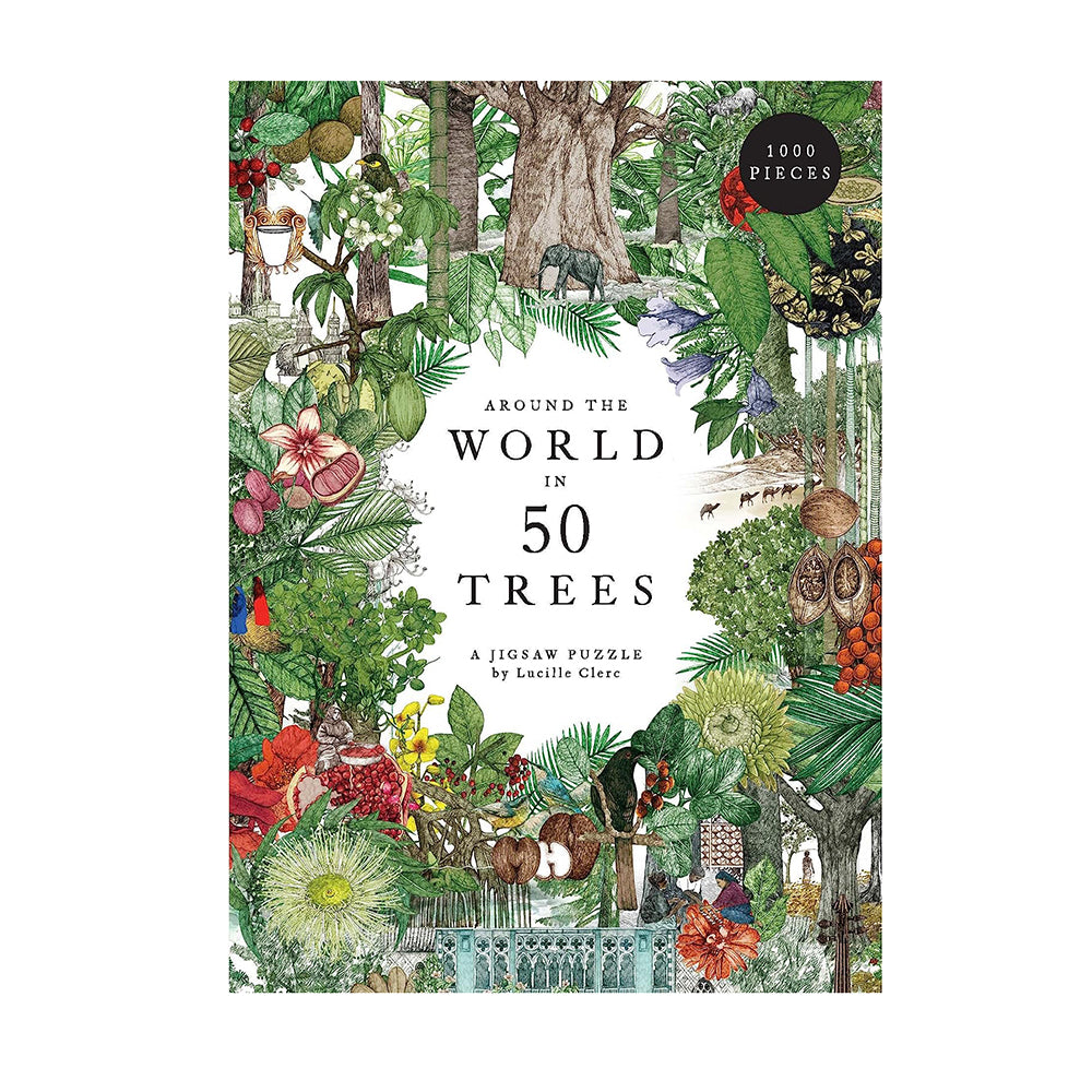 Around the World in 50 Trees jigsaw puzzle
