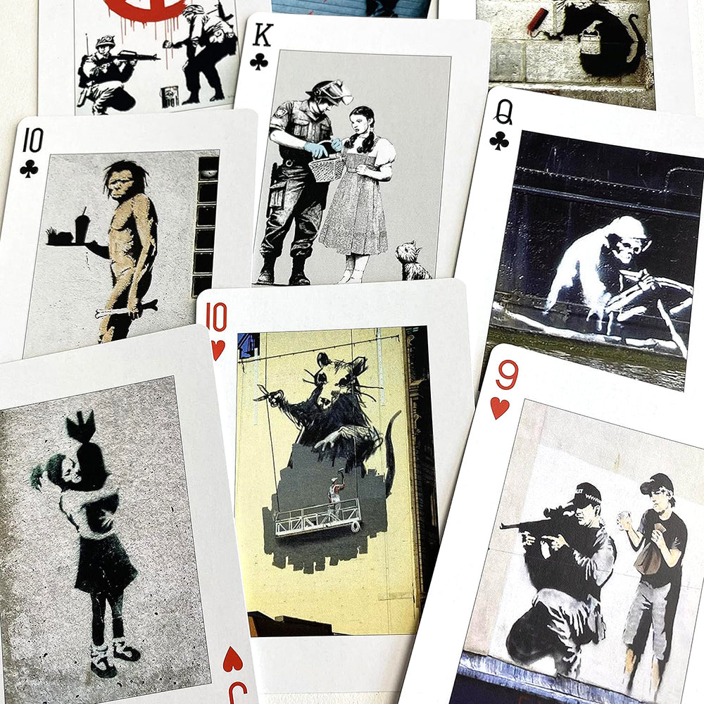 Banksy playing cards