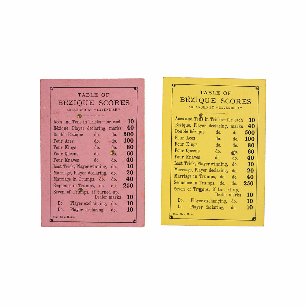 Bezique and Polish Bezique - 1920s