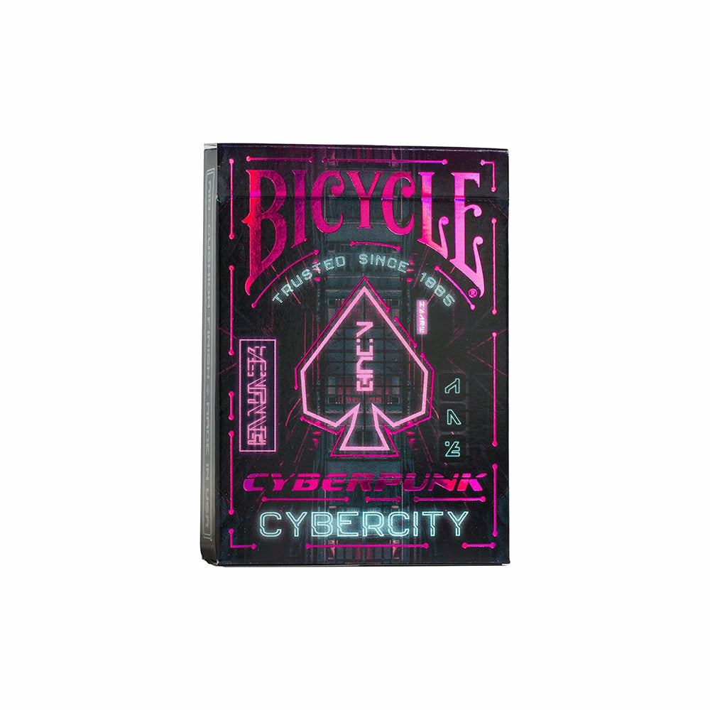 Bicycle Cyberpunk Cybercity playing cards