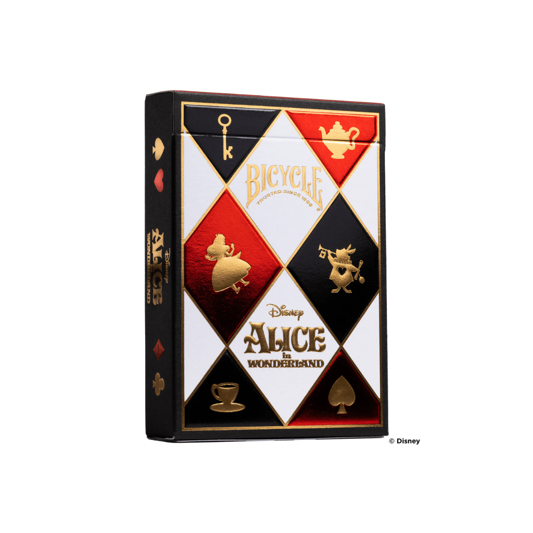 Bicycle Disney Alice in Wonderland playing cards