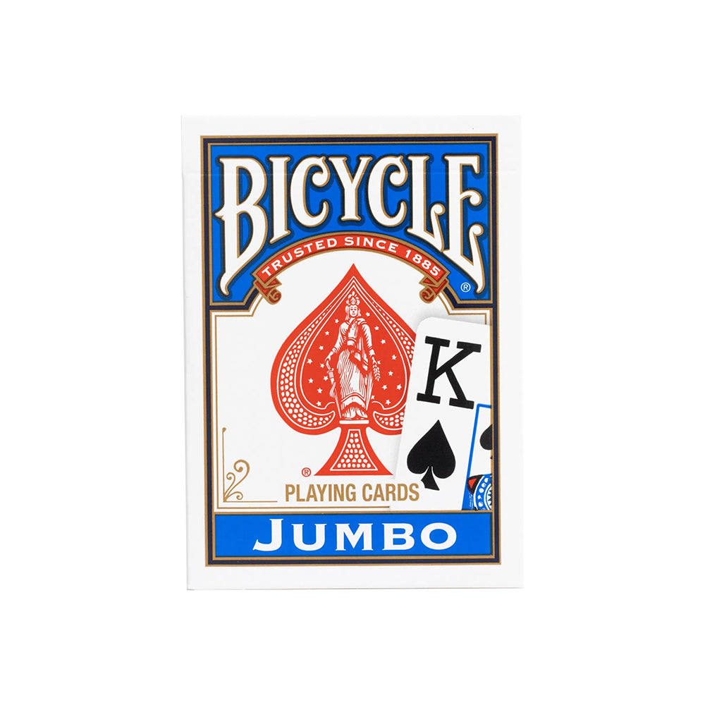 Bicycle Jumbo playing cards: large index