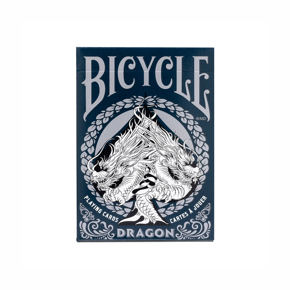 Bicycle Midnight Blue Dragon playing cards