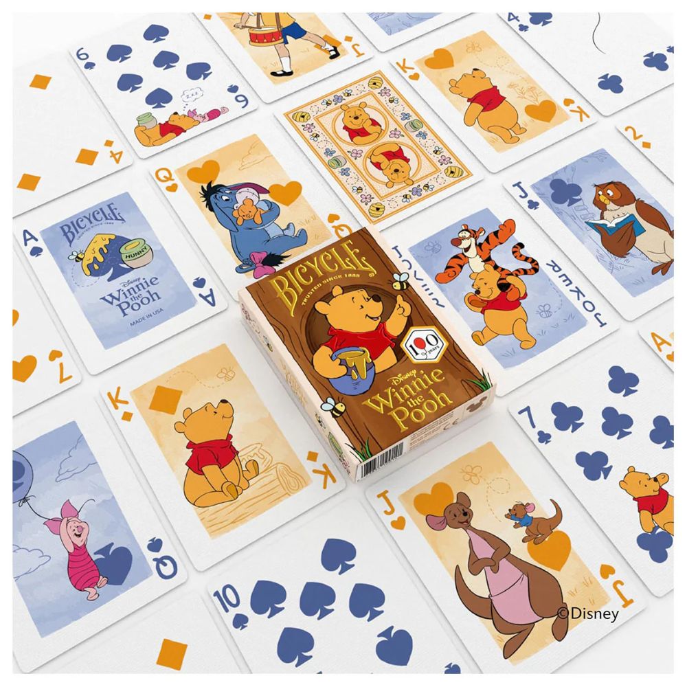 Bicycle Winnie the Pooh playing cards