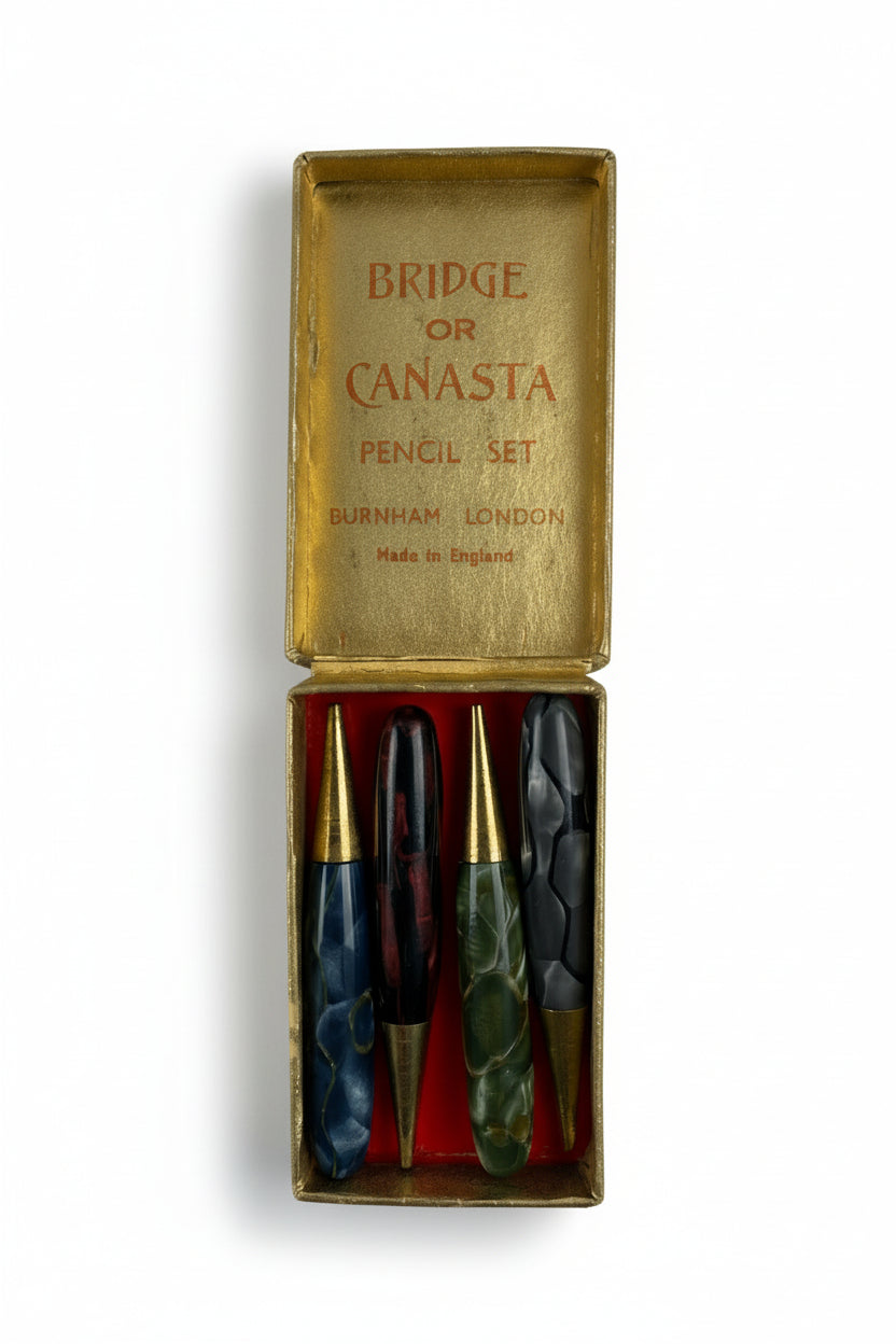 Bridge/canasta pencil set