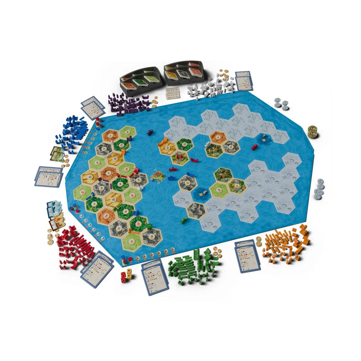 CATAN Explorers & Pirates 5-6 Player Expansion 6th Edition
