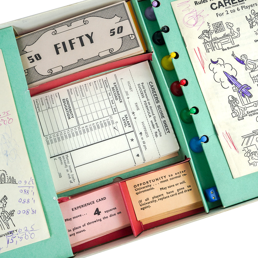 Careers Board Game - 1960s