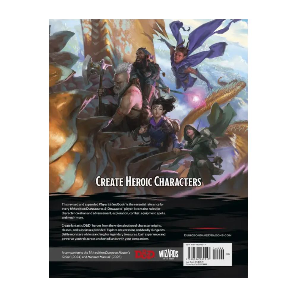 Dungeons & Dragons: Player's Handbook 2024