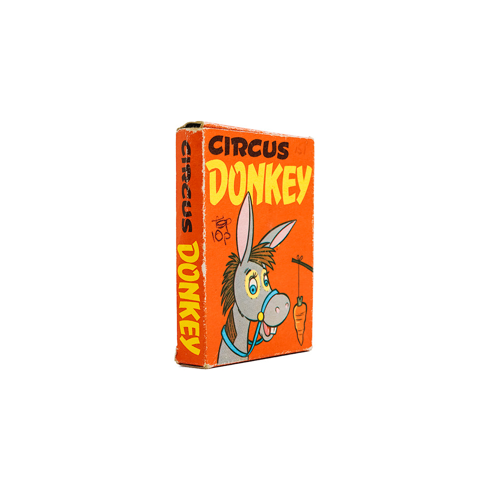 Circus Donkey card game - 1960s