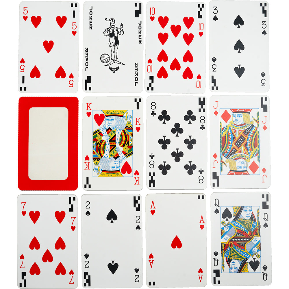 Bar-coded playing cards - 1990s