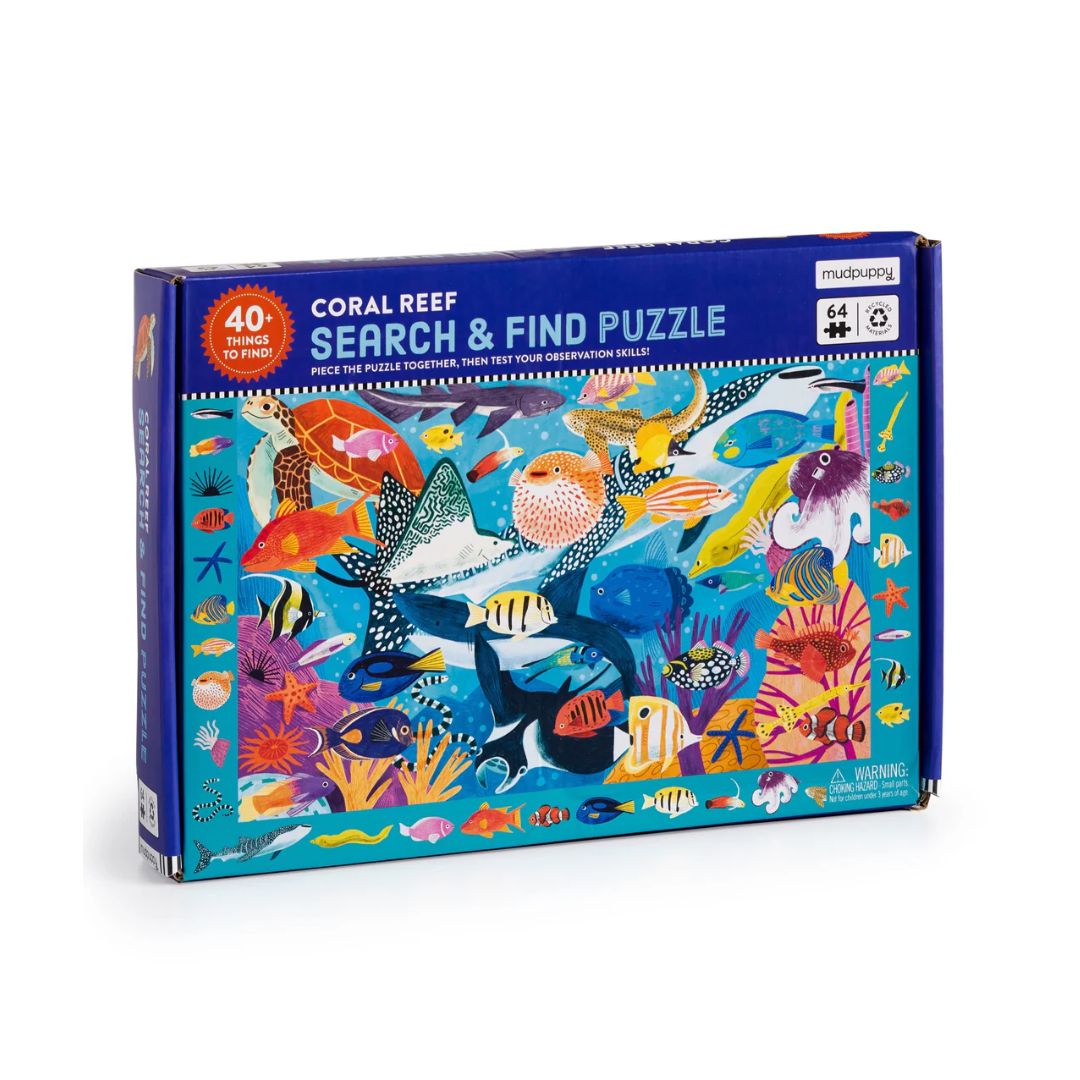 Coral Reef - Search and Find Puzzle | Hoyle's of Oxford