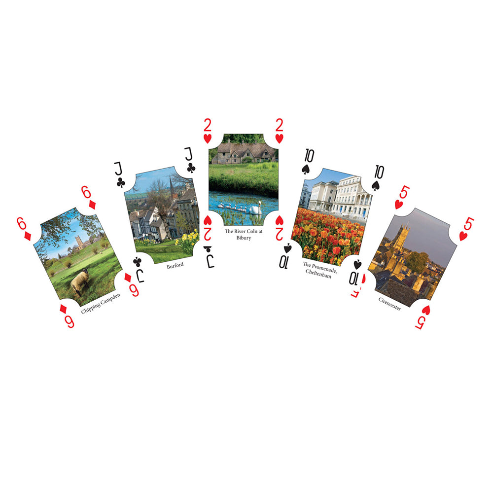 Cotswolds playing cards