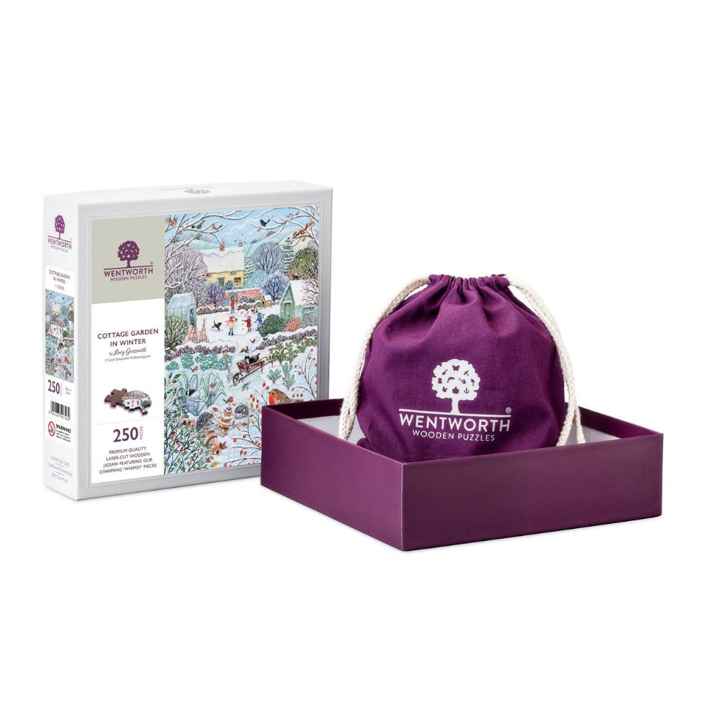 Cottage Garden in Winter: 100 large pieces