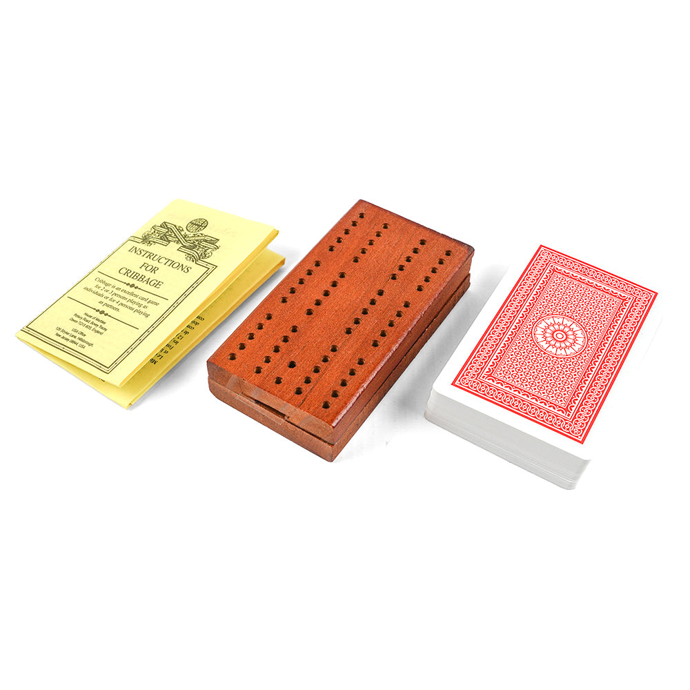 Cribbage with playing cards