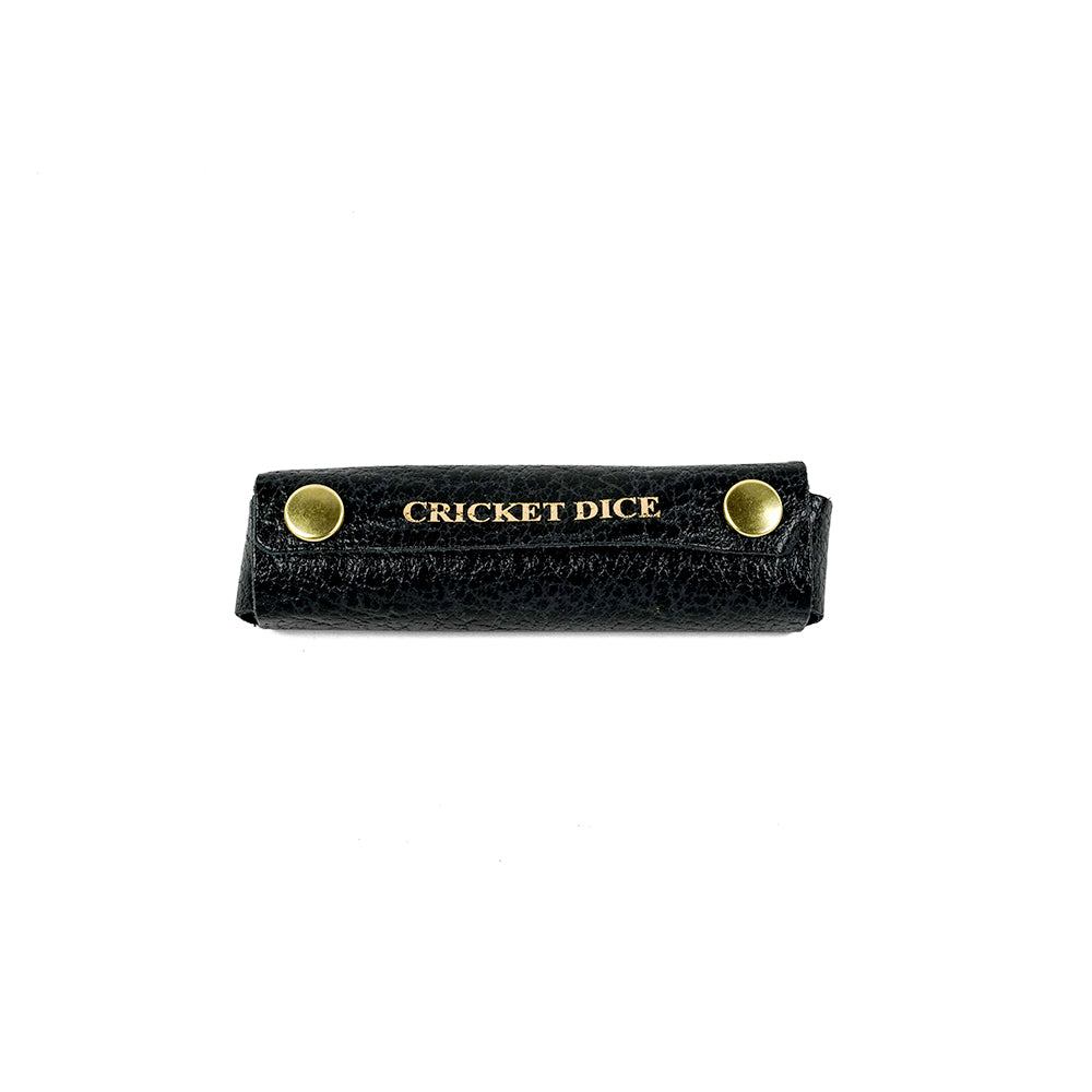 Cricket dice gift set (leather case)