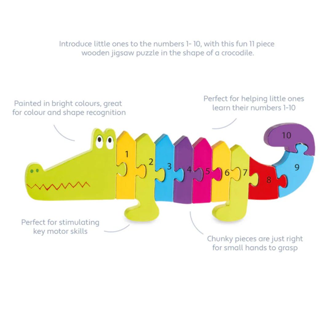 Crocodile Number Puzzle