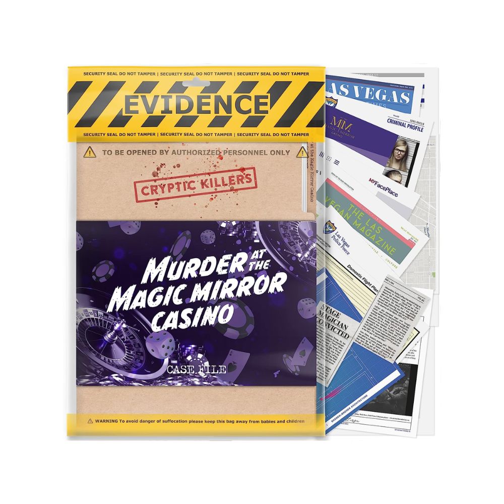 Cryptic Killers - Murder at the Magic Mirror Casino