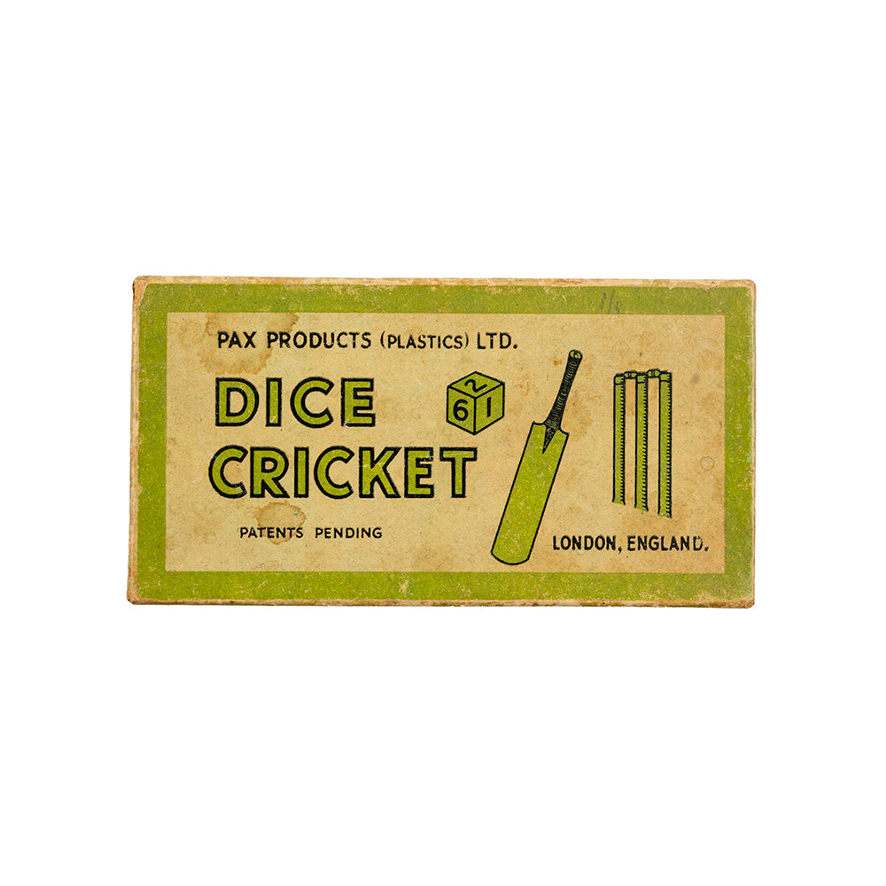 Dice Cricket - 1940s