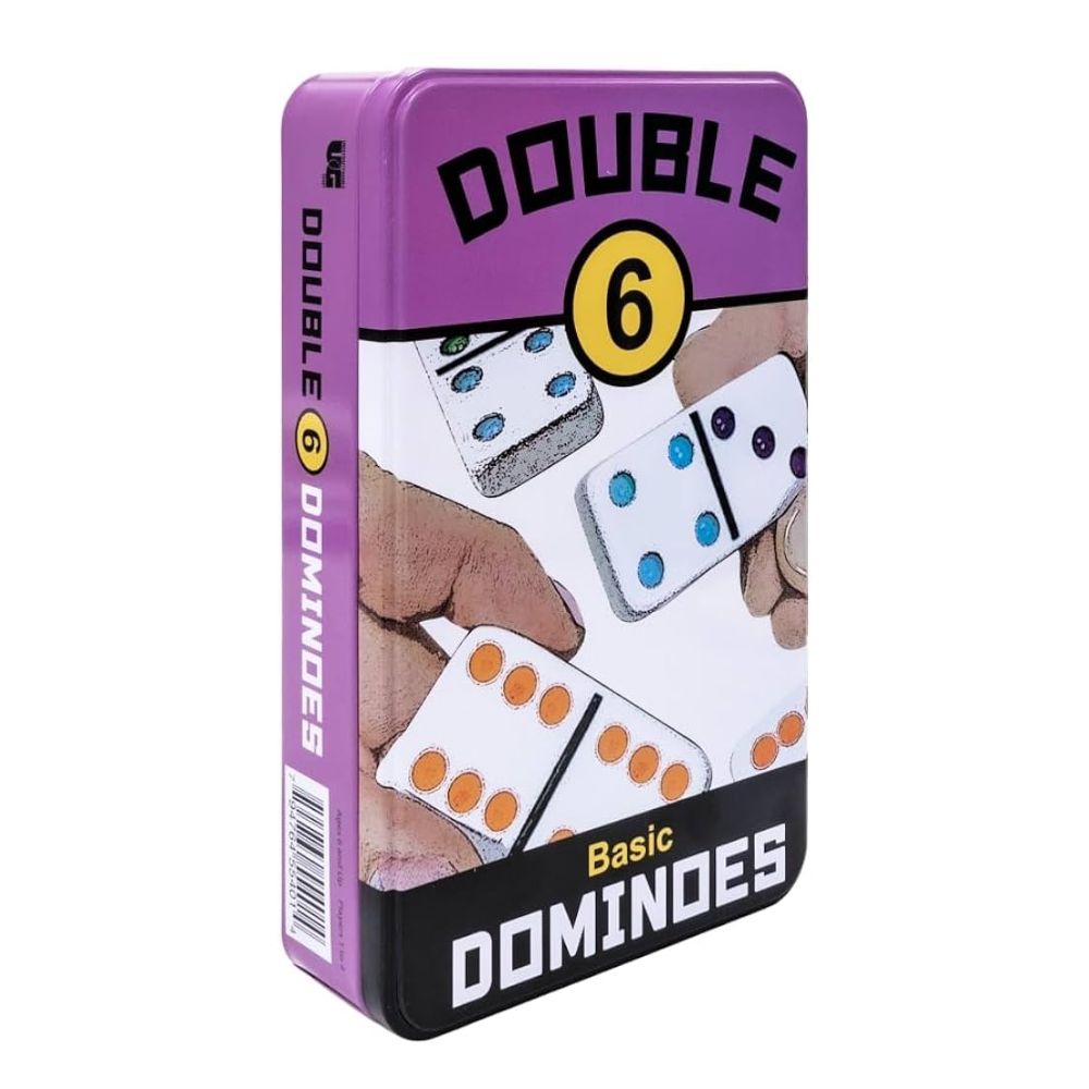 Dominoes 6x6 Tin