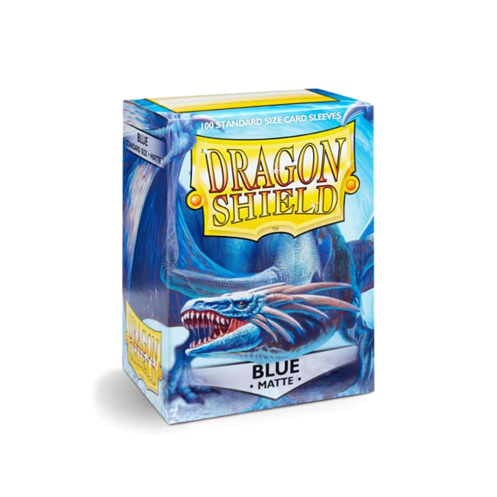 Dragon Shield Matte: 100 blue card sleeves