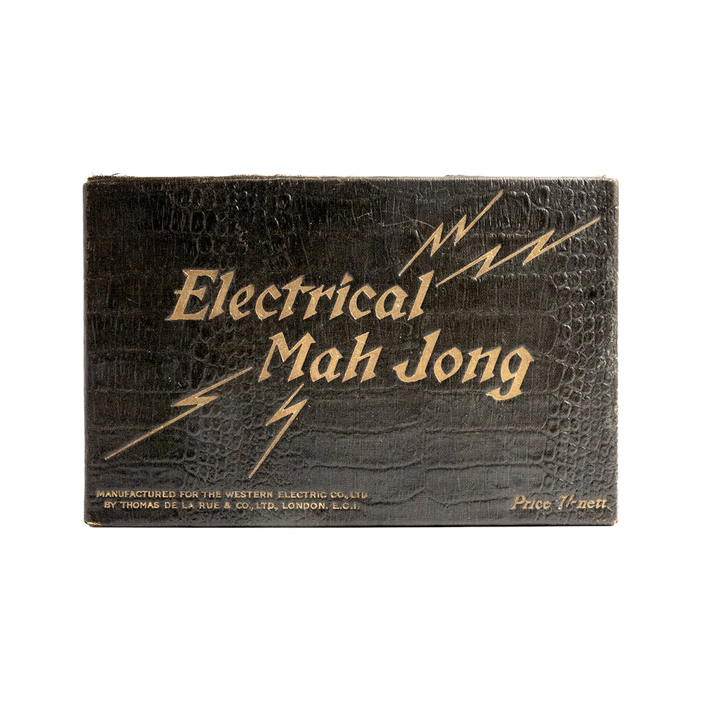 Electrical Mah Jong card game - 1924