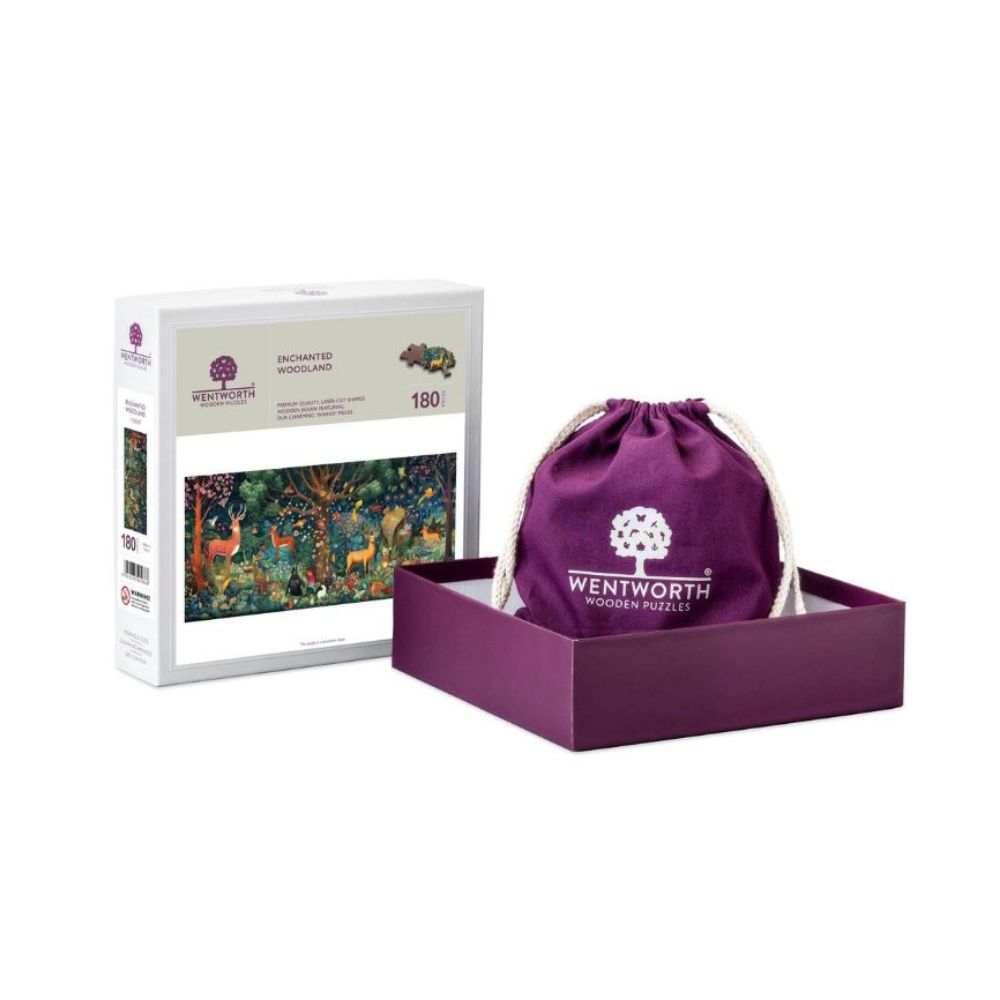 Enchanted Woodland Wentworth jigsaw puzzle (180 pieces)