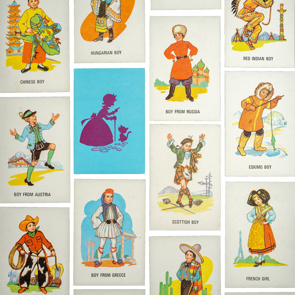 Fancy Dress Old Maid card game - 1960s