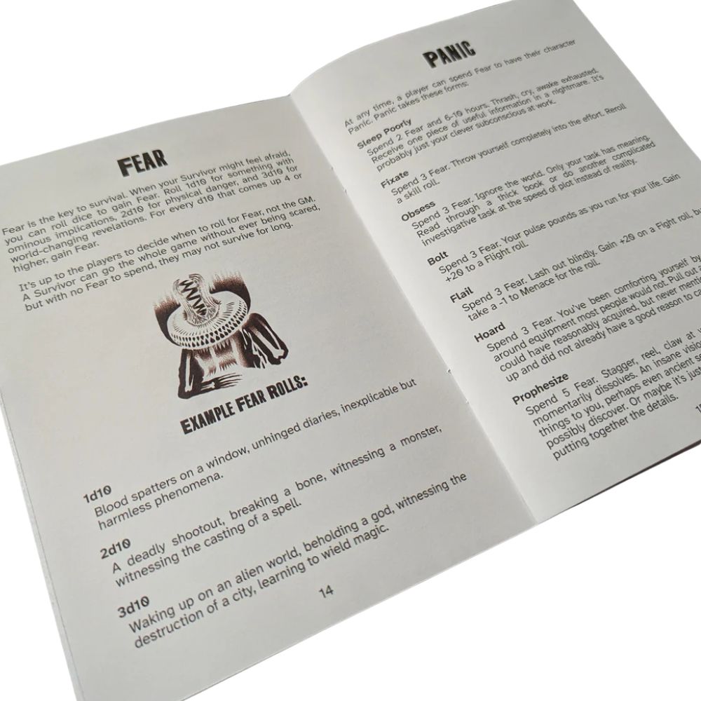 Fear and Panic RPG